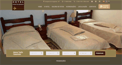Desktop Screenshot of hotelponteaerea.com.br